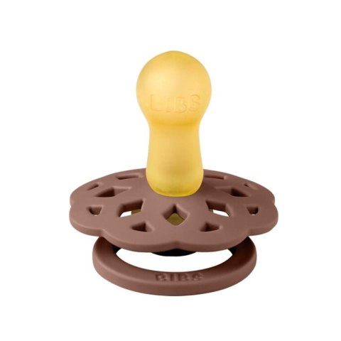 BIBS BOHEME 2-PACK PEACH & WOODCHUCK M Smoczek Uspokajający kauczuk Hevea BIBS BOHEME 2-PACK PEACH & WOODCHUCK M Smoczek Uspokajający kauczuk Hevea