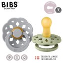 BIBS BOHEME 2-PACK SAGE & CLOUD M Smoczek Uspokajający kauczuk Hevea BIBS BOHEME 2-PACK SAGE & CLOUD M Smoczek Uspokajający kauczuk Hevea