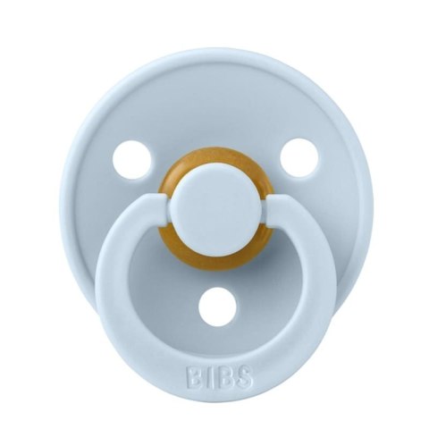 BIBS COLOUR 1 PACK BABY BLUE S Smoczek Uspokajający kauczuk Hevea BIBS COLOUR 1 PACK BABY BLUE S Smoczek Uspokajający kauczuk Hevea