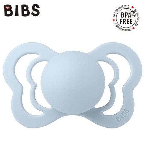BIBS COUTURE BABY BLUE M Smoczek ortodontyczny silikonowy BIBS COUTURE BABY BLUE M Smoczek ortodontyczny silikonowy