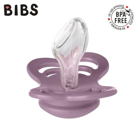 BIBS COUTURE MAUVE M Smoczek ortodontyczny silikonowy BIBS COUTURE MAUVE M Smoczek ortodontyczny silikonowy