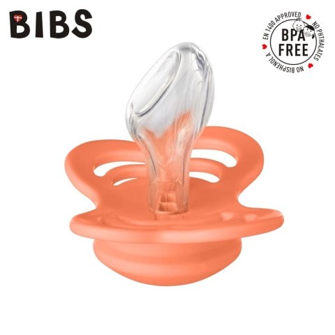 BIBS COUTURE PAPAYA M Smoczek ortodontyczny silikonowy BIBS COUTURE PAPAYA M Smoczek ortodontyczny silikonowy