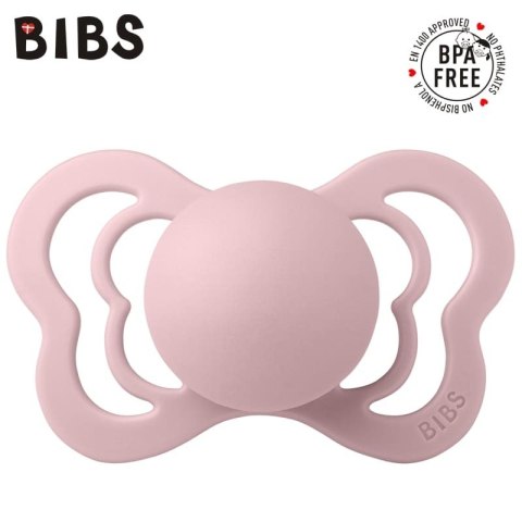 BIBS COUTURE PINK PLUM M Smoczek ortodontyczny silikonowy BIBS COUTURE PINK PLUM M Smoczek ortodontyczny silikonowy