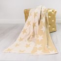 Bizzi Growin kocyk tkany Gold Stars 100 x 75 cm Bizzi Growin kocyk tkany Gold Stars 100 x 75 cm