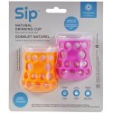 CogniKids Sip® sensoryczne kubeczki kognitywne do nauki picia dla niemowląt TENGERIN/FLAMINGO 2 szt CogniKids Sip® sensoryczne kubeczki kognitywne do nauki picia dla niemowląt TENGERIN/FLAMINGO 2 szt