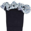 GoBabyGo antypoślizgowe skarpetki do nauki chodzenia LIBERTY BAMBOO Dark Blue Katie and Millie Blue 12 m+ GoBabyGo antypoślizgowe skarpetki do nauki chodzenia LIBERTY BAMBOO Dark Blue Katie and Millie Blue 12 m+