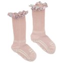 GoBabyGo antypoślizgowe skarpetki do nauki chodzenia LIBERTY BAMBOO Soft Pink Michelle 12 m+ GoBabyGo antypoślizgowe skarpetki do nauki chodzenia LIBERTY BAMBOO Soft Pink Michelle 12 m+