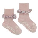 GoBabyGo skarpetki antypoślizgowe dla dziewczynki LIBERTY BAMBOO Soft Pink/Michelle Pink 2 lata GoBabyGo skarpetki antypoślizgowe dla dziewczynki LIBERTY BAMBOO Soft Pink/Michelle Pink 2 lata