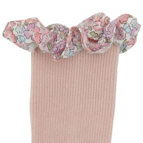 GoBabyGo skarpetki antypoślizgowe dla dziewczynki LIBERTY BAMBOO Soft Pink/Michelle Pink 2 lata GoBabyGo skarpetki antypoślizgowe dla dziewczynki LIBERTY BAMBOO Soft Pink/Michelle Pink 2 lata