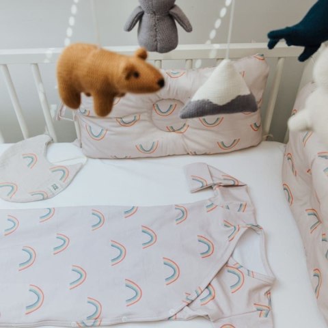Hi Little One śpiworek dla Noworodka wielofunkcyjny TOG 0,5 BIO bawełna FISH RAINBOW muumee Hi Little One śpiworek dla Noworodka wielofunkcyjny TOG 0,5 BIO bawełna FISH RAINBOW muumee