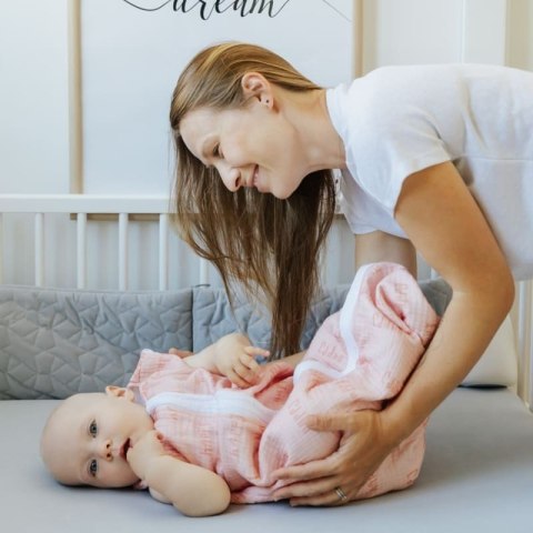 Hi Little One śpiworek do spania dwustronny TOG 1,0 BIO bawełna GROW UP HAPPY/WHITE muumee Hi Little One śpiworek do spania dwustronny TOG 1,0 BIO bawełna GROW UP HAPPY/WHITE muumee