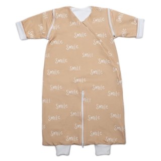 Hi Little One śpiworek z nogawkami 3w1 TOG 1,0 BIO bawełna MAGIC FEET SMILE muumee