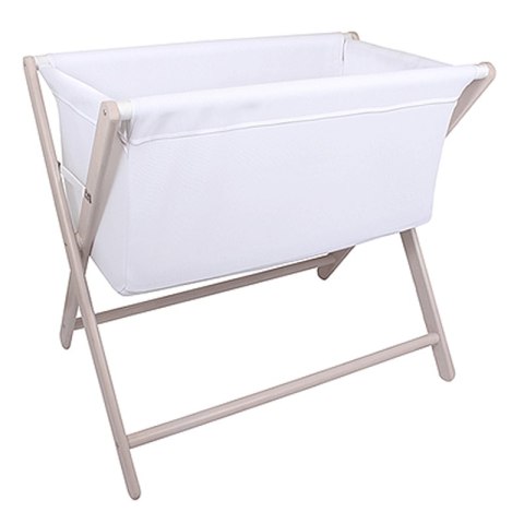 Little Chick London Crib Warm Grey Oddychające łóżeczko dostawne Little Chick London Crib Warm Grey Oddychające łóżeczko dostawne