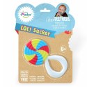 Little Toader silikonowy gryzak sensoryczny Tęczowy Lizak Little Toader silikonowy gryzak sensoryczny Tęczowy Lizak