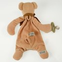 Maud N Lil Opiekun smoczka z organicznej BIO bawełny GOTS Cubby The Teddy Comforter 2in1 Maud N Lil Opiekun smoczka z organicznej BIO bawełny GOTS Cubby The Teddy Comforter 2in1