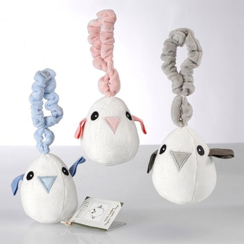 Maud N Lil Zawieszka ćwierkająca do wózka z BIO organicznej bawełny GOTS Tweet The Bird Pink Maud N Lil Zawieszka ćwierkająca do wózka z BIO organicznej bawełny GOTS Tweet The Bird Pink