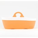 Moba Moses Basket Tangerine Oddychający Kosz Mojżesza do kołyski Moba Moses Basket Tangerine Oddychający Kosz Mojżesza do kołyski