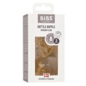 BIBS Antykolkowy smoczek z kauczuku Hevea o średnim przepływie dla Niemowląt 2 PACK BIBS Antykolkowy smoczek z kauczuku Hevea o średnim przepływie dla Niemowląt 2 PACK