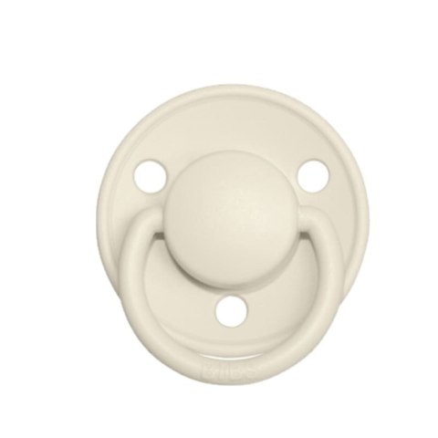 BIBS DE LUX 2-PACK IVORY & BABY PINK Smoczek uspokajający silikonowy ONE SIZE BIBS DE LUX 2-PACK IVORY & BABY PINK Smoczek uspokajający silikonowy ONE SIZE