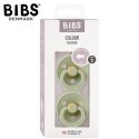 BIBS DUO COLOUR SAGE S Smoczek uspokajający kauczuk Hevea BIBS DUO COLOUR SAGE S Smoczek uspokajający kauczuk Hevea