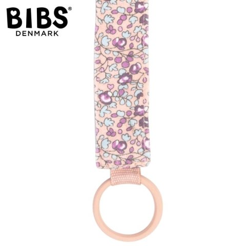 BIBS LIBERTY PACIFIER CLIP ELOISE BLUSH zawieszka do smoczków 100% organic cotton BIBS LIBERTY PACIFIER CLIP ELOISE BLUSH zawieszka do smoczków 100% organic cotton