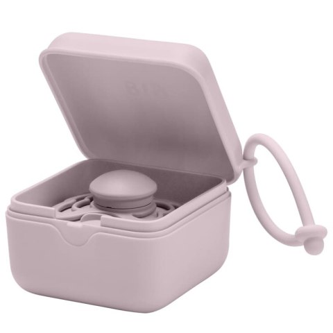 BIBS PACIFIER BOX DUSKY LILAC 2 w 1 etui do smoczków oraz pojemnik do sterylizacji smoczków BIBS PACIFIER BOX DUSKY LILAC 2 w 1 etui do smoczków oraz pojemnik do sterylizacji smoczków