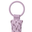 BIBS PACIFIER BRAID VIOLET SKY & MAUVE zawieszka do smoczków 100% organic cotton BIBS PACIFIER BRAID VIOLET SKY & MAUVE zawieszka do smoczków 100% organic cotton