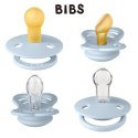BIBS TRY-IT zestaw 4 szt smoczków niemowlęcych o różnych ustnikach BABY BLUE BIBS TRY-IT zestaw 4 szt smoczków niemowlęcych o różnych ustnikach BABY BLUE