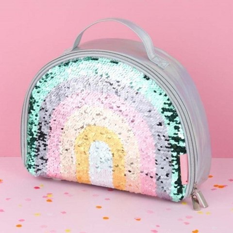 A Little Lovely Company - TERMO lunchbox GLITTER Tęcza A Little Lovely Company - TERMO lunchbox GLITTER Tęcza