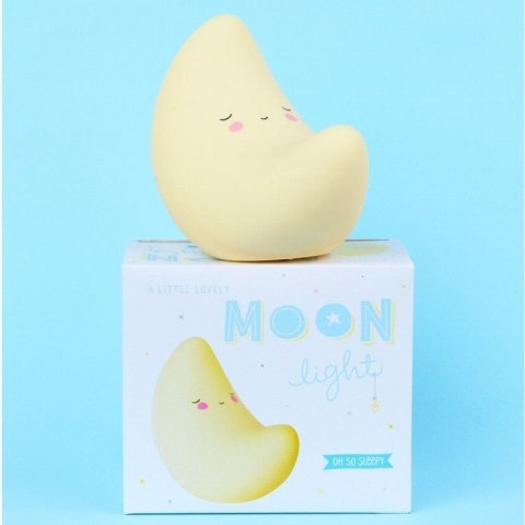 A Little Lovely Company lampka nocna LED Księżyc A Little Lovely Company lampka nocna LED Księżyc