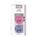 BIBS COLOUR 2-PACK BUBBLEGUM & PERI M Smoczek Uspokajający kauczuk Hevea BIBS COLOUR 2-PACK BUBBLEGUM & PERI M Smoczek Uspokajający kauczuk Hevea