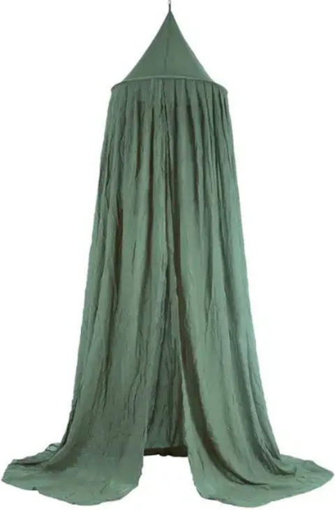 Baldachim nad łóżeczko Vintage 420x245 cm Ash Green Jollein Baldachim nad łóżeczko Vintage 420x245 cm Ash Green Jollein
