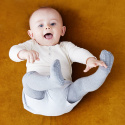 GoBabyGo antypoślizgowe rajstopy do raczkowania i nauki chodzenia WOOL Grey Melange 12 m+ GoBabyGo antypoślizgowe rajstopy do raczkowania i nauki chodzenia WOOL Grey Melange 12 m+