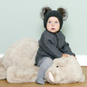GoBabyGo antypoślizgowe rajstopy do raczkowania i nauki chodzenia WOOL Grey Melange 12 m+ GoBabyGo antypoślizgowe rajstopy do raczkowania i nauki chodzenia WOOL Grey Melange 12 m+