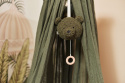Jollein moskitiera baldachimowa nad łóżeczko niemowlęce 245 cm VINTAGE Leaf Green Jollein moskitiera baldachimowa nad łóżeczko niemowlęce 245 cm VINTAGE Leaf Green