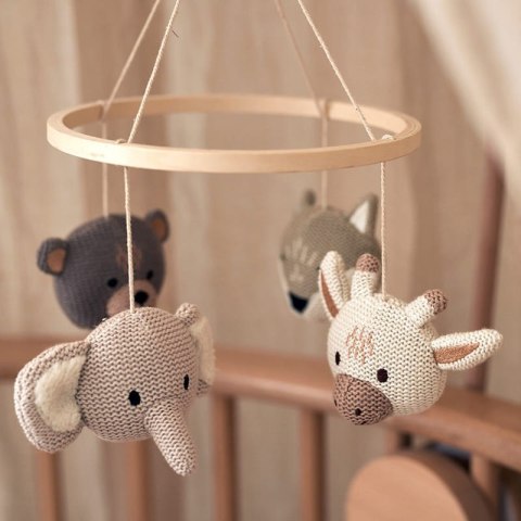 Jollein karuzela do łóżeczka Zwierzęta ANIMALS Jollein karuzela do łóżeczka Zwierzęta ANIMALS