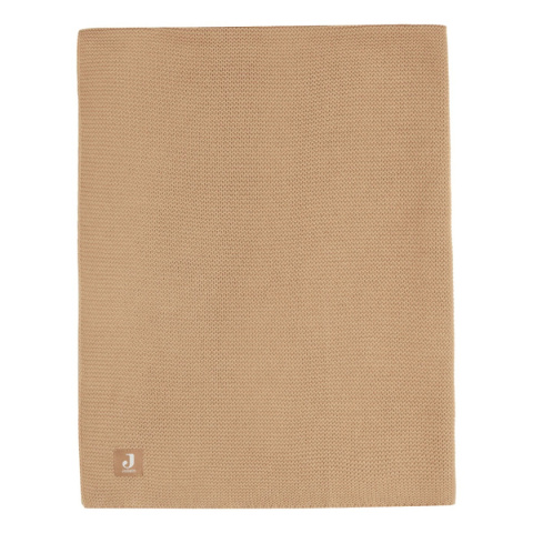Kocyk dla niemowląt z dzianiny 75x100 cm Basic brązowy Jollein Kocyk dla niemowląt z dzianiny 75x100 cm Basic brązowy Jollein
