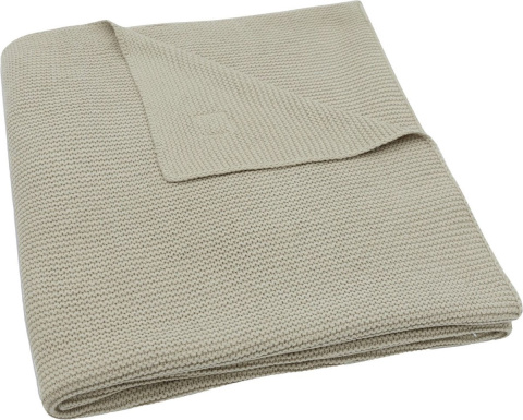 Kocyk dla niemowląt 75x100 cm Basic oliwkowy Jollein Kocyk dla niemowląt 75x100 cm Basic oliwkowy Jollein