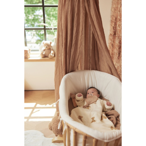 Śpiworek do spania niemowlęcy całoroczny Teddy 70cm Jollein Śpiworek do spania niemowlęcy całoroczny Teddy 70cm Jollein