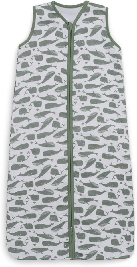 Śpiworek do spania niemowlęcy letni wieloryby 70 cm Jollein Śpiworek do spania niemowlęcy letni wieloryby 70 cm Jollein