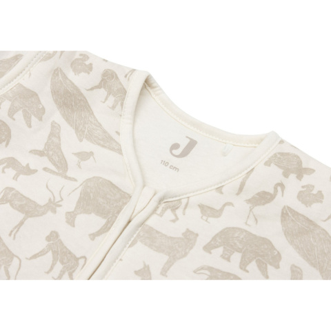 Śpiworek do spania niemowlęcy całoroczny Animals 70 cm Jollein Śpiworek do spania niemowlęcy całoroczny Animals 70 cm Jollein