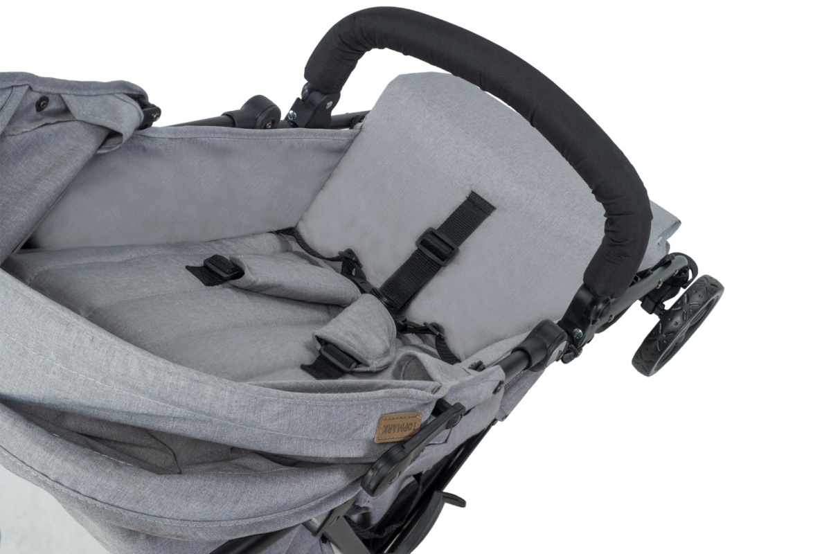 Wózek spacerowy spacerówka parasolka Topmark Fenn do 22 kg z barierką Wózek spacerowy spacerówka parasolka Topmark Fenn do 22 kg z barierką