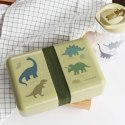 A Little Lovely Company - Śniadaniówka Lunchbox Dinozaury z naklejkami A Little Lovely Company - Śniadaniówka Lunchbox Dinozaury z naklejkami