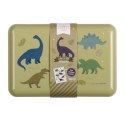 A Little Lovely Company - Śniadaniówka Lunchbox Dinozaury z naklejkami A Little Lovely Company - Śniadaniówka Lunchbox Dinozaury z naklejkami