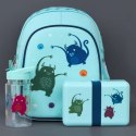 A Little Lovely Company - Śniadaniówka Lunchbox Monsters z naklejkami A Little Lovely Company - Śniadaniówka Lunchbox Monsters z naklejkami