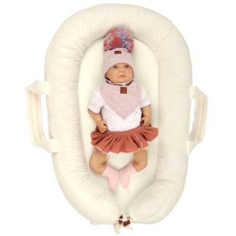 Hi Little One czapka z chustą komplet ALPACA BOHO Dark Pink S Pom Pom Hi Little One czapka z chustą komplet ALPACA BOHO Dark Pink S Pom Pom