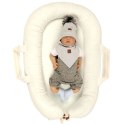 Hi Little One czapka z chustą komplet ALPACA BOHO Grey S Pom Pom Hi Little One czapka z chustą komplet ALPACA BOHO Grey S Pom Pom