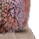 Hi Little One czapka zimowa niemowlęca ALPACA BOHO Cafe Latte/Blush M Pom Pom Hi Little One czapka zimowa niemowlęca ALPACA BOHO Cafe Latte/Blush M Pom Pom