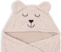 Otulacz do fotelika i wózka Bear Boucle różowy Jollein Otulacz do fotelika i wózka Bear Boucle różowy Jollein