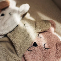 Otulacz do fotelika i wózka Bear Boucle różowy Jollein Otulacz do fotelika i wózka Bear Boucle różowy Jollein